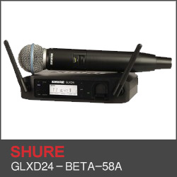 GLXD24－BETA-58A-手持式無線系統